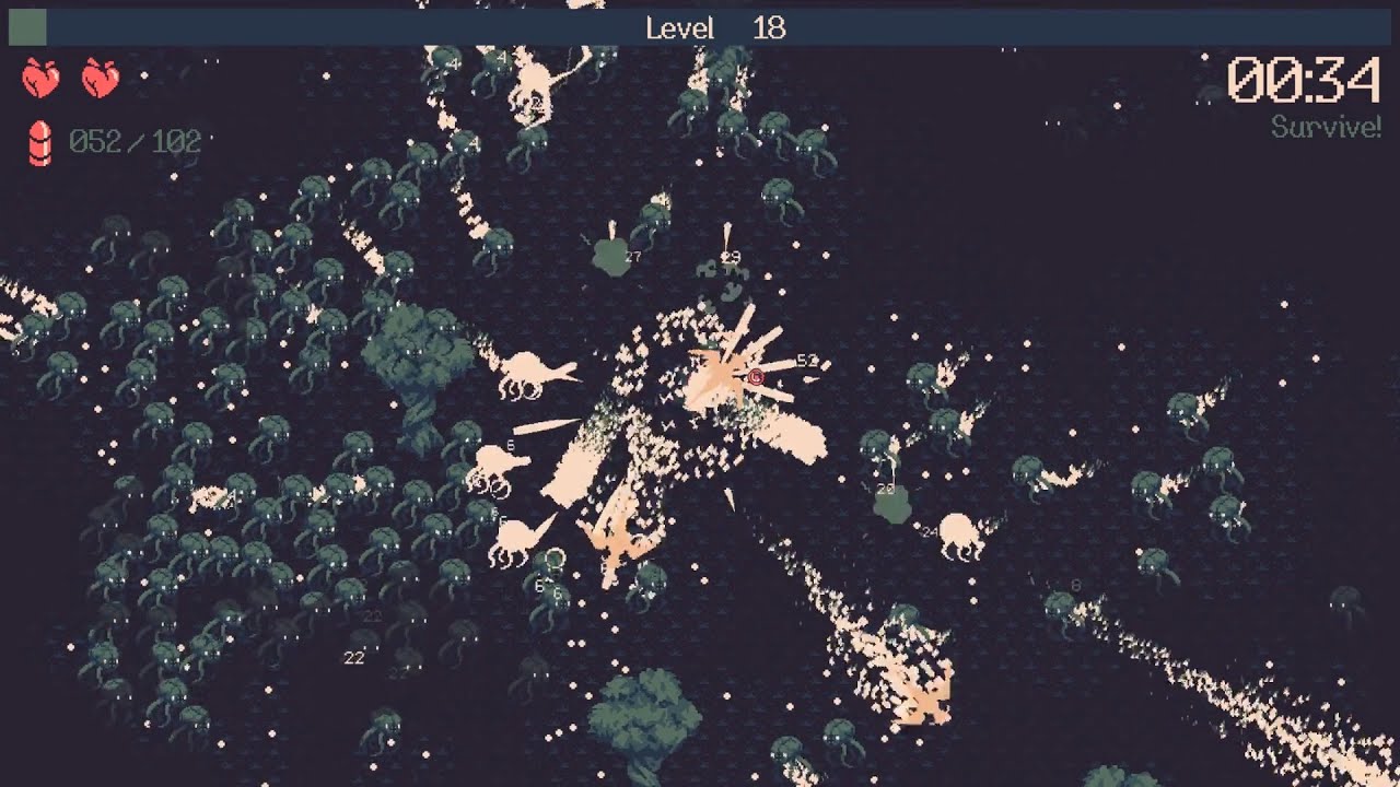 10 Minutes Till Dawn upgrade selection and build