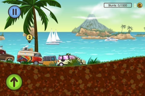 Adventure Drivers vehicle selection and upgrades
