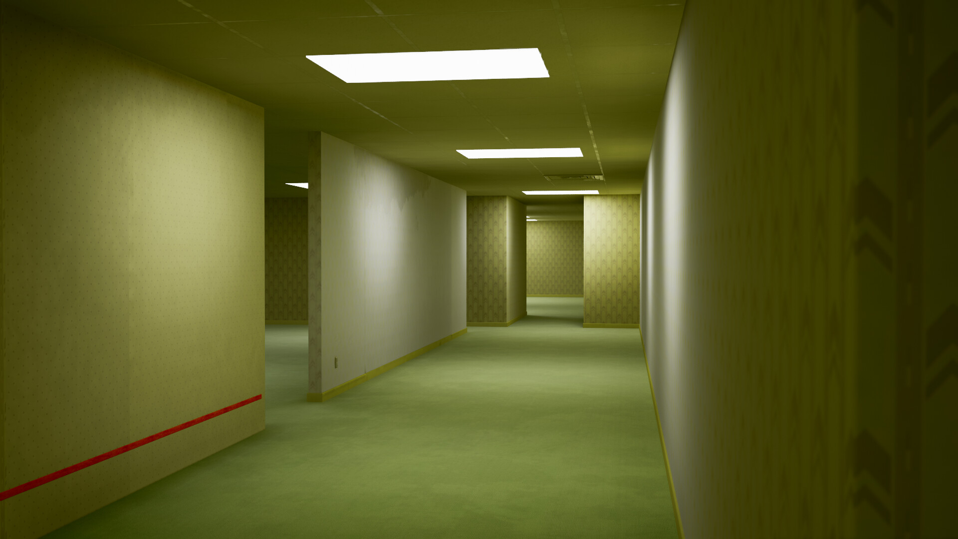 Backrooms gameplay description