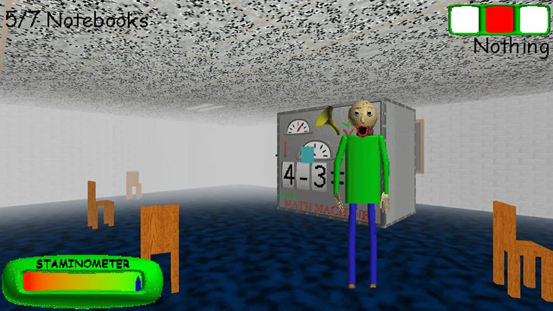 Baldi's Basics gameplay description