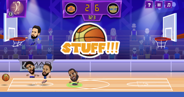 Basketball Legends gameplay description