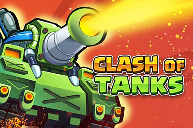 Clash of Tanks battlefield with multiple tank units