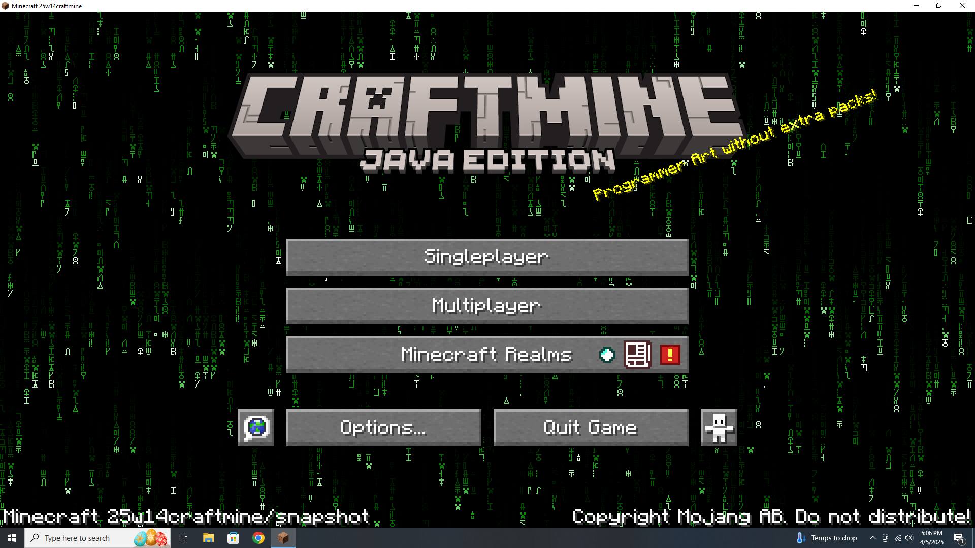 Craft Mine deep underground ore layer exploration