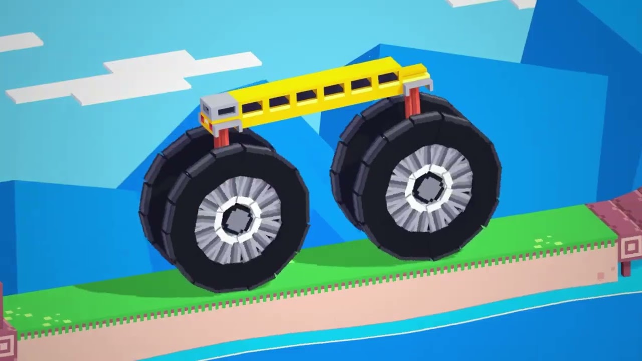 Drive Mad physics obstacle course gameplay