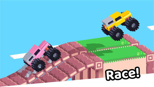 Drive Mad vehicle flipping on ramp course