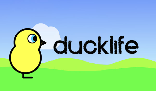 Duck Life training minigames and stat building
