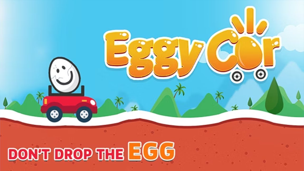 Eggy Car - balancing an egg on a car over hills