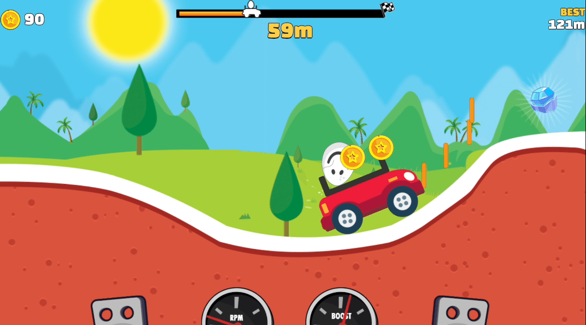 Eggy Car - garage and car upgrades