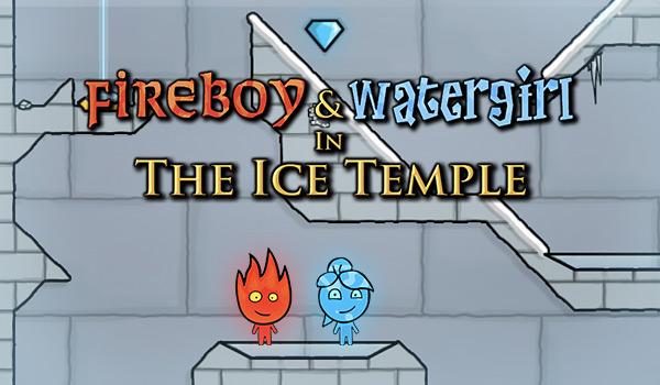 Fireboy and Watergirl - cooperative temple puzzle gameplay