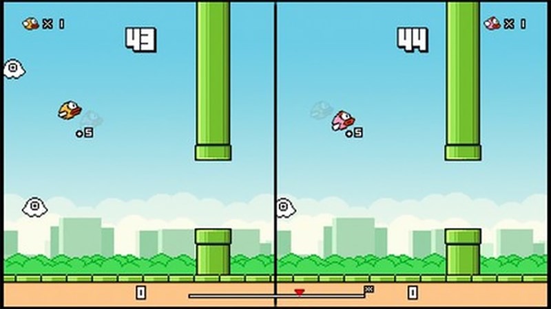 Flappy Bird - high score pipe navigation challenge