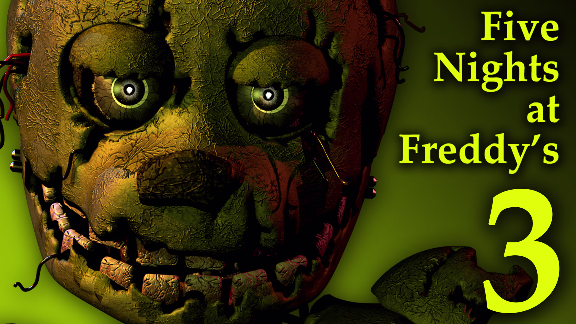 FNAF 3 - Springtrap at Fazbear's Fright horror attraction
