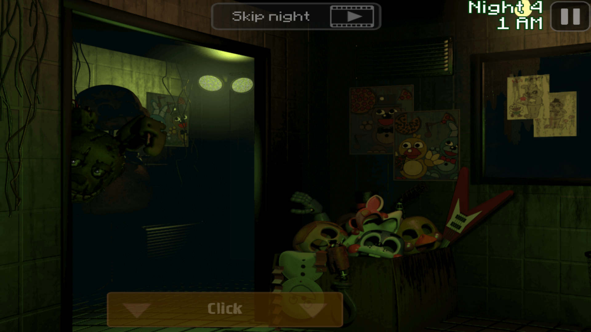 FNAF 3 - phantom animatronics and system failures