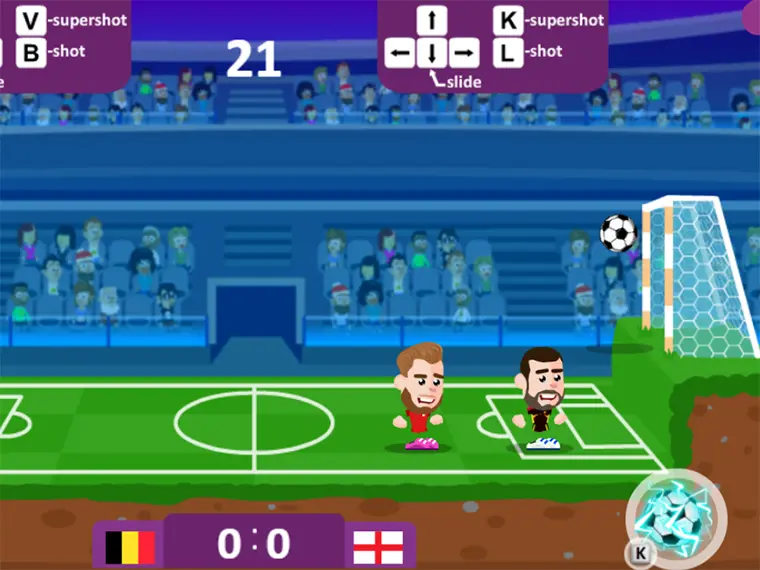 Football Masters - goalkeeper positioning and shot placement