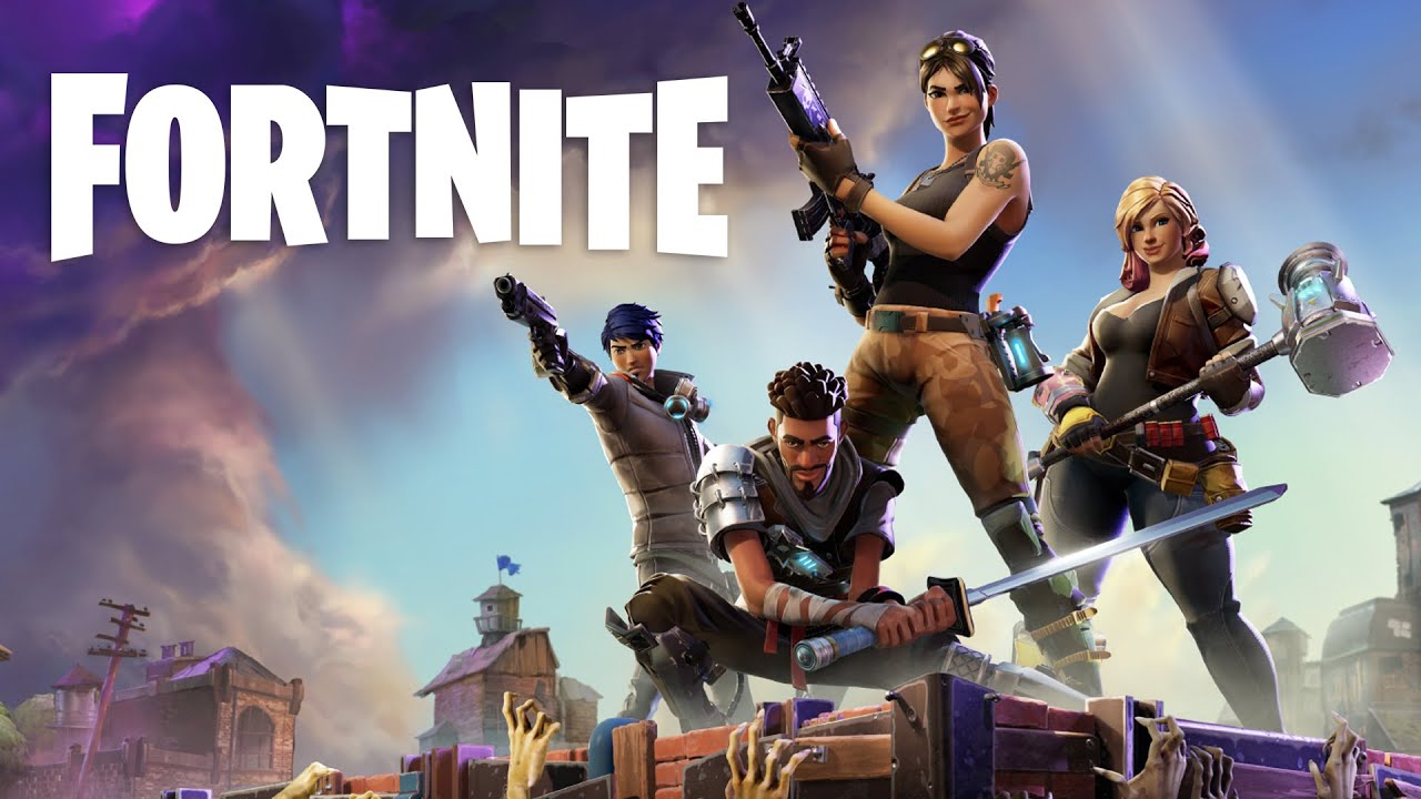 Fortnite - building structures in combat