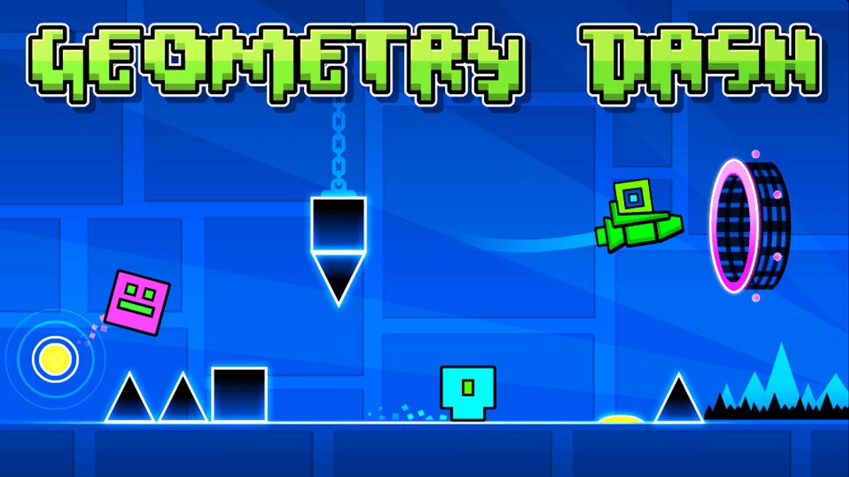 Geometry Dash ship and ball modes gameplay