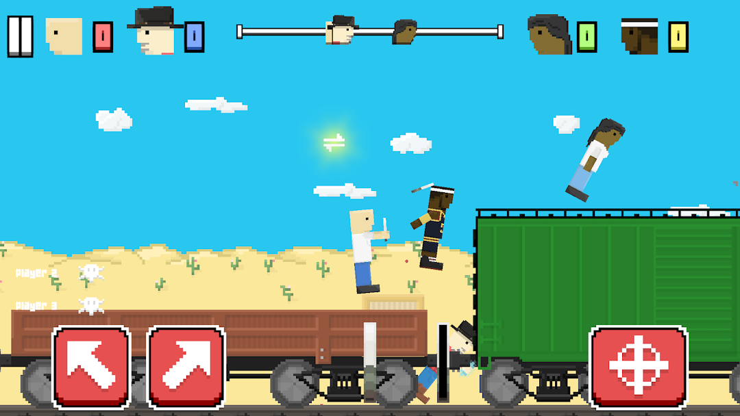 Getaway Shootout two-player local multiplayer action