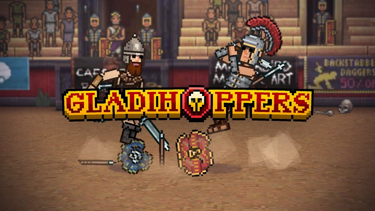 Gladihoppers arena combat with ragdoll physics