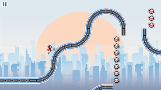 G-Switch 3 gravity-switching runner corridor obstacles