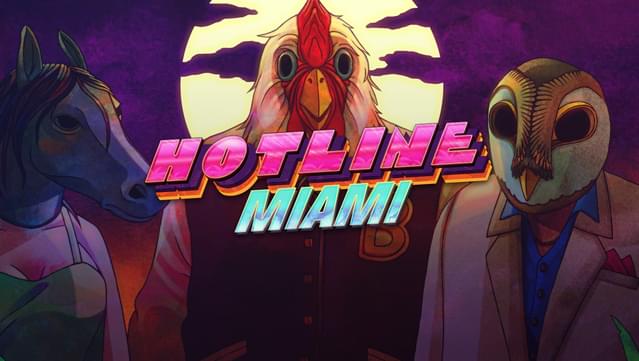 Hotline Miami top-down floor plan animal mask approach