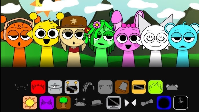 Incredibox Sprunki - horror-infected character combinations