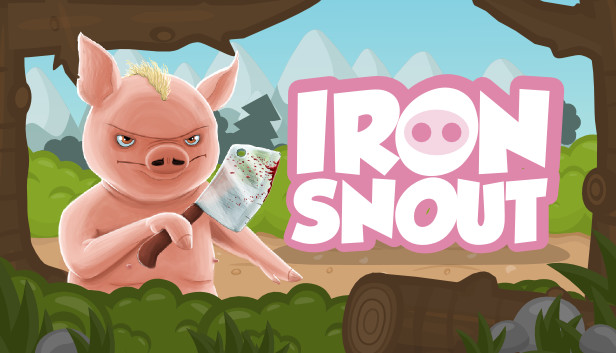 Iron Snout - pig fighting wolves from both sides