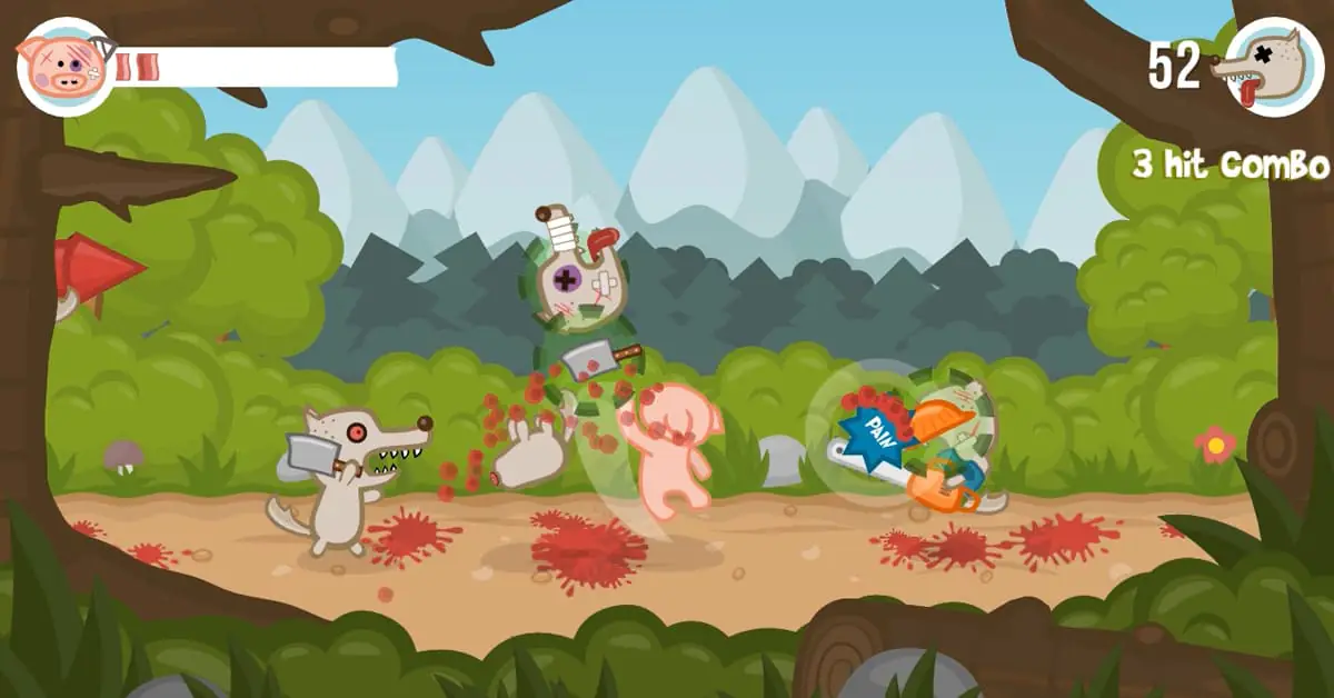 Iron Snout - catching and redirecting projectiles in combat