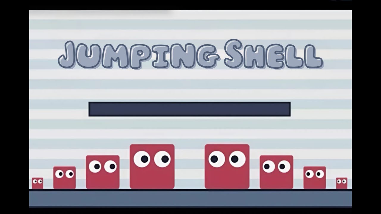 Jumping Shell - shell riding through timed obstacle waves