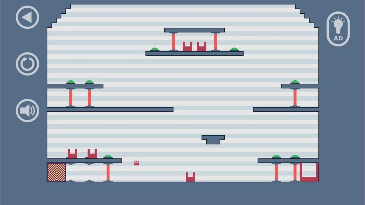 Jumping Shell - clean run through complex obstacle arrangement