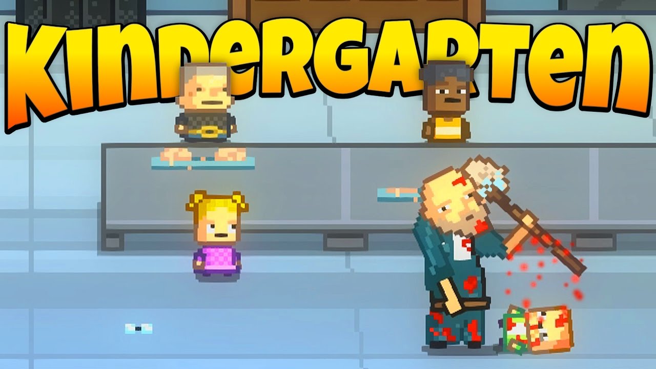 Kindergarten - cafeteria scene with hidden story threads