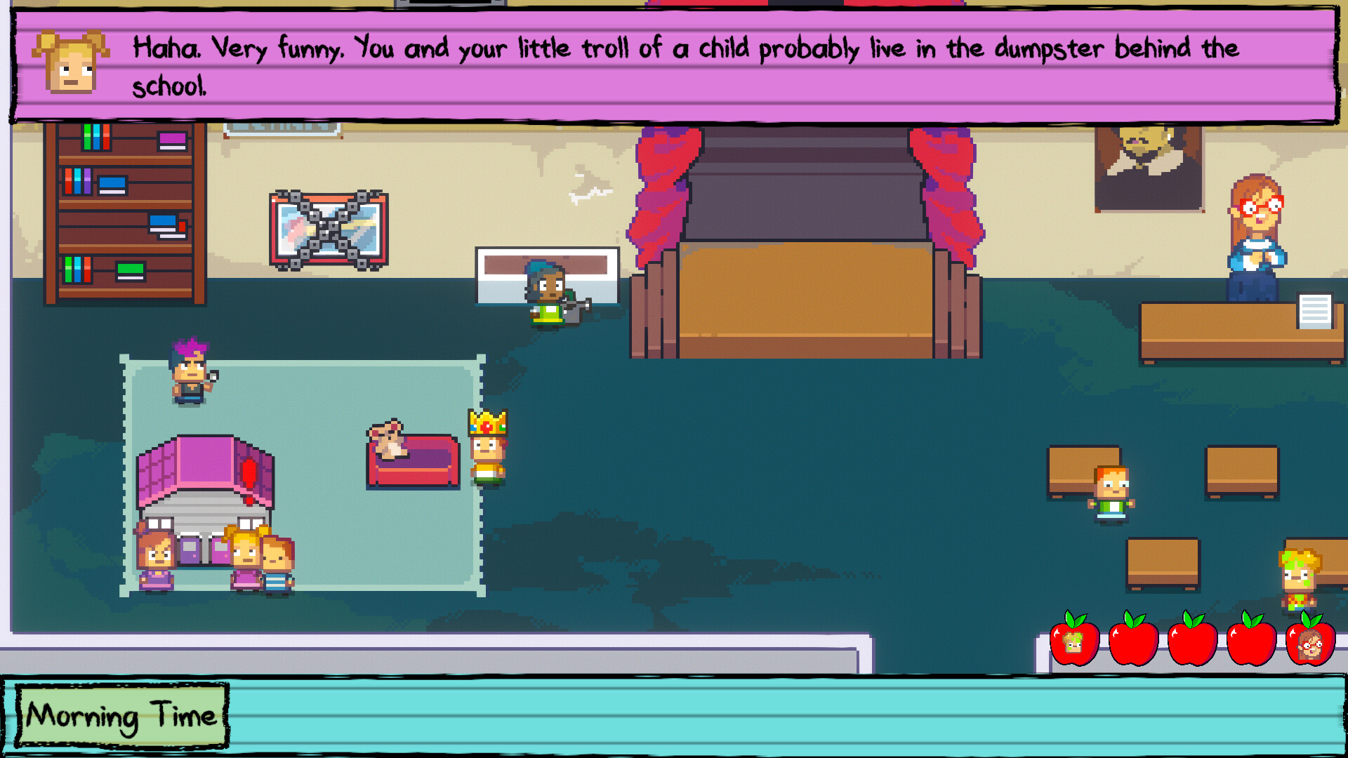 Kindergarten 3 - revelations connecting all three games
