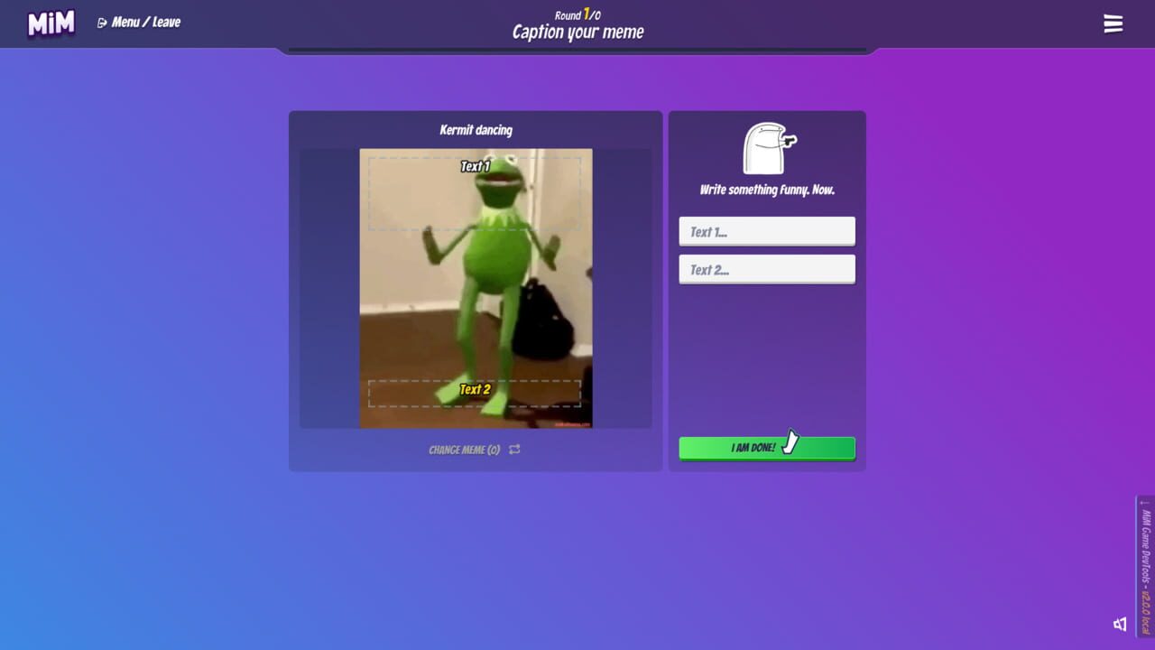 Make It Meme - voting results revealing player humor and personality