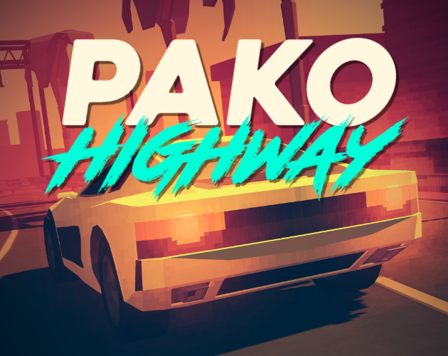 Pako Highway car weaving through traffic at high speed