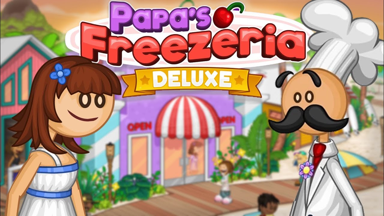 Papa’s Games series order-taking gameplay screen