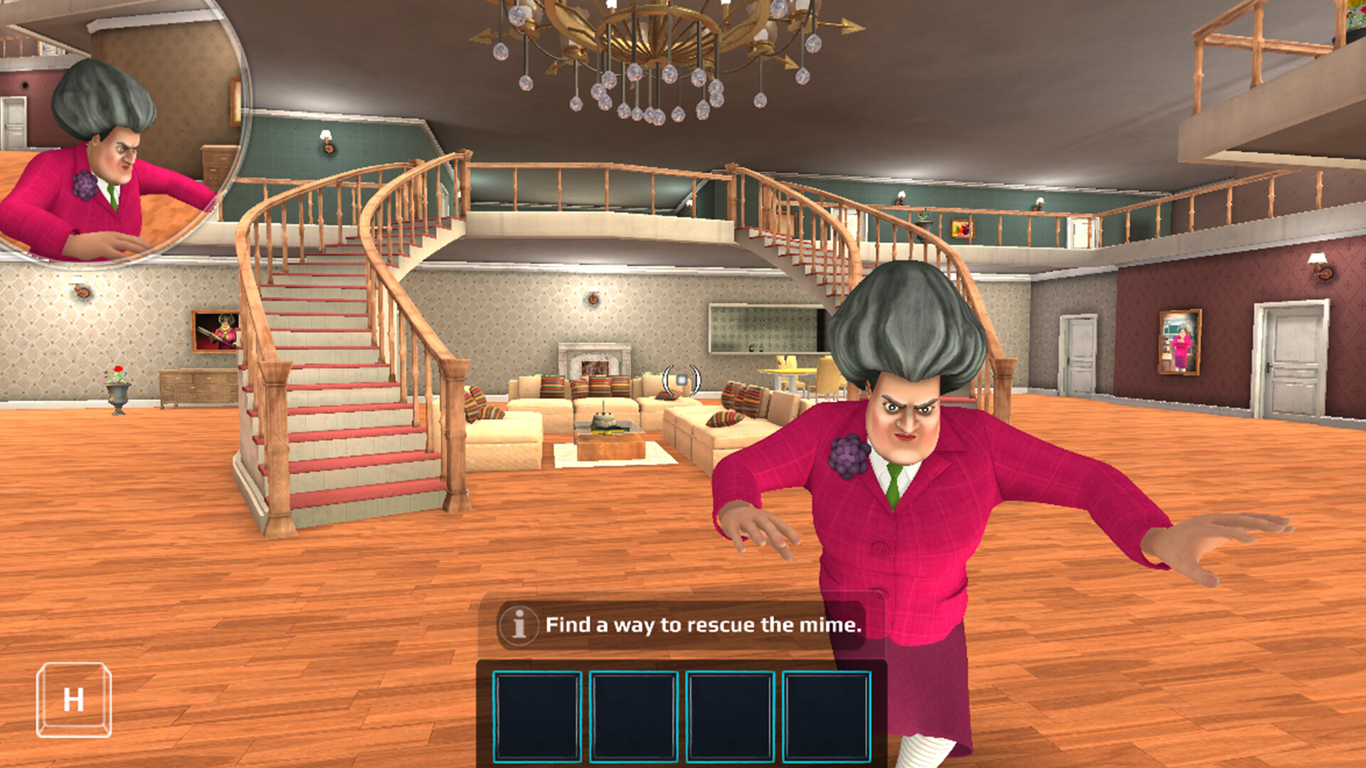 Scary Teacher 3D house exploration